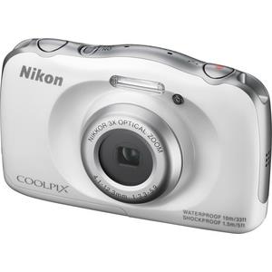 NIKO Fotocamera digitale Nikon Coolpix S33 13.2 mpx zoom 6x bianco